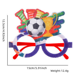 2026 Us Canada Mexico Worldcup Fan Glasses Sport Cheering <strong>Football</strong> Soccer Party Atmosphere Photo Creative Props Glasses - Product Image 5