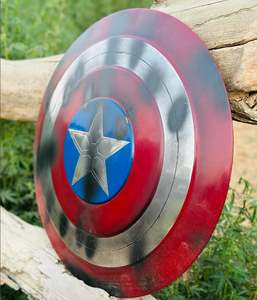 โล่กัปตันอเมริกาสำหรับฤดูหนาว | ของขวัญที่ดีที่สุดของตกแต่งฮาโลวีนสินค้าที่มีพรสวรรค์สำหรับคนรักสงคราม - Product Image 2