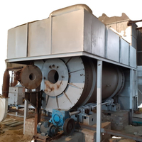Four rotatif automatique à combustion au mazout pour le recyclage des déchets de plomb, des scories de plomb et des déchets de plomb, doté d'un roulement de pompe, neuf et d'occasion disponibles