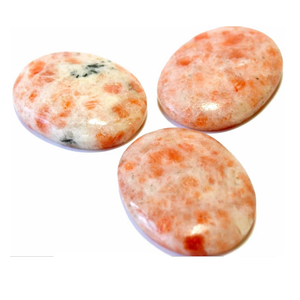 Haute qualité pierre de soleil ovale bijoux pendentif pierre ovale Cabochon bijoux pierre naturelle guérison cristal pierres précieuses grossiste - Product Image 3