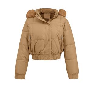 Custom Softshell corto de invierno acolchado Puffer moda mujer chaqueta de lujo de alta calidad al aire libre señora abajo abrigos de las mujeres - Product Image 2