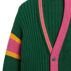 Soft <b>Sweater</b> With Custom Colours & Embroidered Knit <b>Cardigan</b> <b>Sweater</b> For Casual Sorority fraternity College Varsity <b>Sweater</b> - Product Image 5