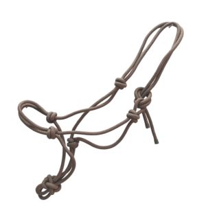 Cabestro de Cuerda para Caballo, Collar de Control, Adiestramiento Ecuestre Natural - Product Image 3