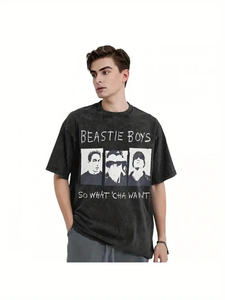 Nueva Camiseta deportiva de moda de verano para hombre, stock de algodón ajustado informal, ropa a granel, fardo de ropa mixta, ropa usada - Product Image 2