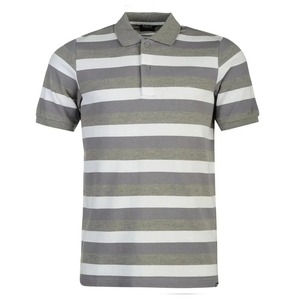 Hommes d'affaires décontracté été à manches courtes pour POLO simple rayures imprimé surdimensionné Jersey mode Streetwear solide vêtements - Product Image 5