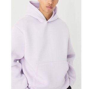 Sweat-shirts à capuche épais en coton 100% pour hommes, impression personnalisée de logo, épaules tombantes, sweat-shirt pour hommes - Product Image 6