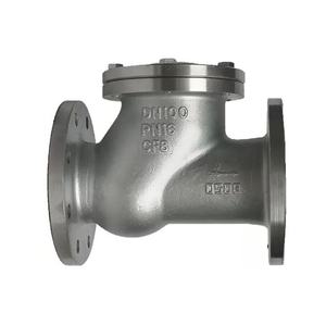 Vanne de retenue manuelle JITAI HQ41X en fonte et acier inoxydable à raccordement à bride DN50-DN350 avec joint NBR pour utilisation aquatique - Product Image 3