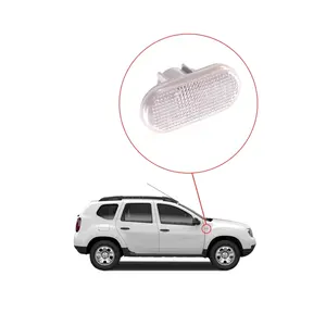 Feux de clignotants blancs Renault Clio 2 & pour Dacia Logan 8200257684 Nouveaux verres fumés pour voitures - Product Image 2