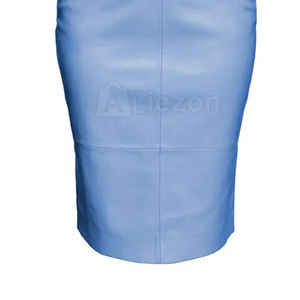 Falda delgada para mujer, falda delgada de cuero para mujer con aspecto de oficina a la moda para uso diario de negocios - Product Image 6