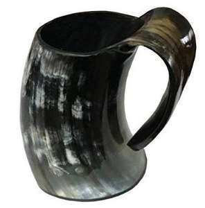 Nuevo Diseño Exclusivo: Taza de Cuerno de Búfalo para Beber, Hecha a Mano en India, Calidad Natural, Gran Venta - Product Image 4