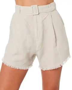 Pantalones vaqueros cortos de mezclilla al por mayor ropa usada cintura elástica de talla grande para mujeres gimnasio personalizado deporte Fitness entrenamiento sin costuras - Product Image 2