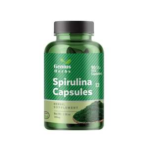 Spirulina Veg <b>Tablets</b> Premium Blue Green Algae Extract High <b>Protein</b> Superfood Formula Pure Vegan Nutrition Wholesale Supply - Product Image 1