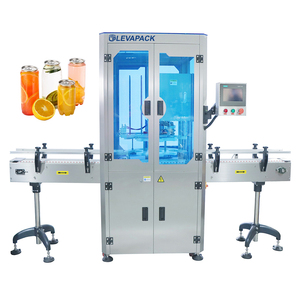 באופן מלא אוטומטי נייר פלסטיק צנצנת באר לשתות אלומיניום בקבוק פח יכול seaming מכונה עם חיצוני כיסוי - Product Image 1