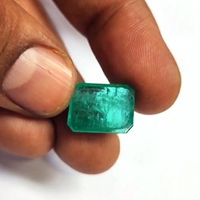1 unidad de Esmeralda verde natural 15x12mm corte esmeralda 11,2 Cts lote Iroc ventas alta calidad Esmeralda Octágono piedra preciosa faceta US $1680