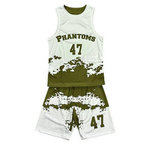 Pantalones cortos de baloncesto de verano para hombre, superventas, alta calidad, tendencia, servicio OEM BSCI, diseño impreso, el último uniforme de baloncesto - Product Image 3