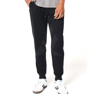 Pantalons de survêtement pour homme, coupe ajustée, tendance, décontractés, confortables, légers, 100% coton, séchage rapide, respirants, taille mi-haute, coupe droite - Product Image 1