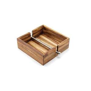 Porte-mouchoirs en acrylique minimaliste pour salle de bain salon et bureau avec style cristallin et finition lisse - Product Image 1