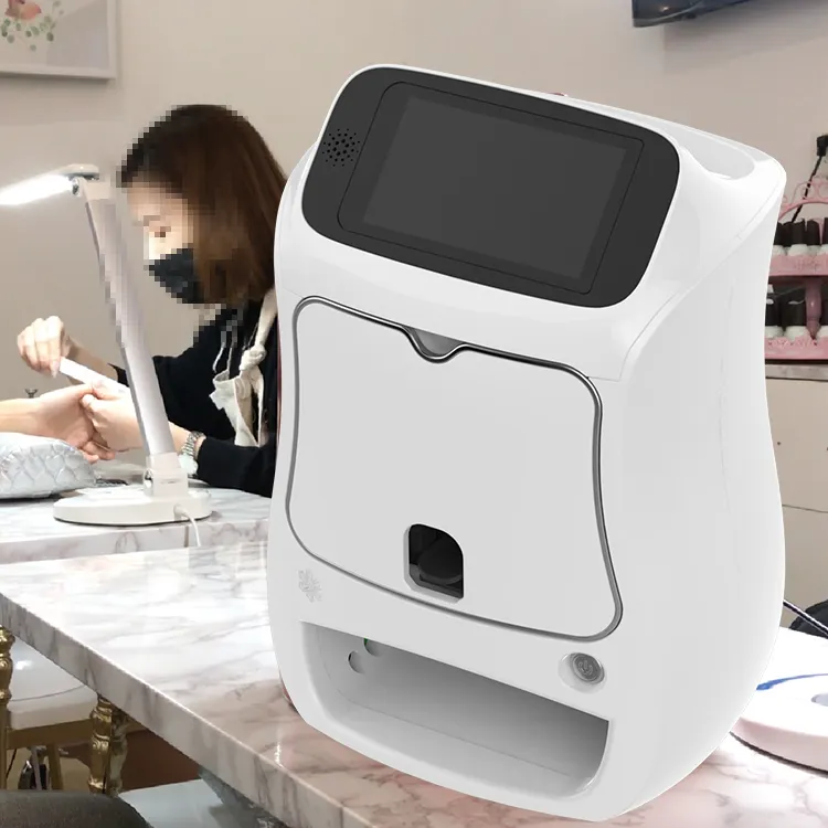 2023 नाखून प्रिंटर उंगली DIY प्रिंट कला वाईफ़ाई स्वत: 3D कला डिजाइन उंगली नाखून सैलून उपयोग के लिए मुद्रण मशीन