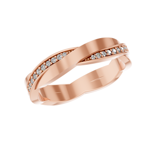 แหวนแต่งงานเพชรแล็บ VS1 แท้ IGI Certified ทอง 10K แบบ Eternity Band สำหรับผู้หญิง ดีไซน์คลาสสิก เหมาะสำหรับงานหมั้นและวันครบรอบ - Product Image 1