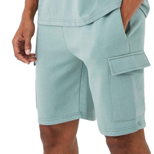 Conjuntos Cortos de Moda para Hombre de Alta Calidad a Bajo Precio, Camiseta y Pantalones Cortos, Conjunto de 2 Piezas para Hombre HS-2027 - Product Image 3