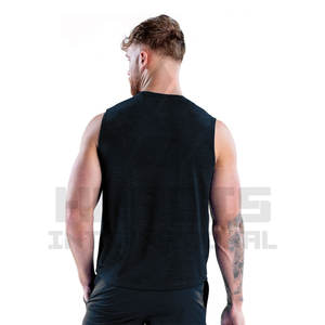 เสื้อกล้ามผู้ชายไซส์ใหญ่ระบายอากาศได้ดีดีไซน์แบบ OEM จากปากีสถาน - Product Image 3