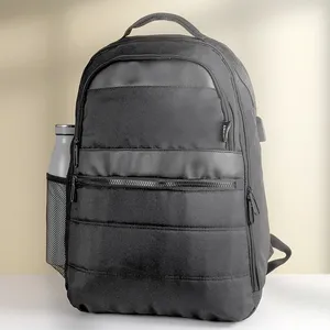 Zaino Sostenibile Mustard RPET con Porta Computer per Promozioni - Product Image 3