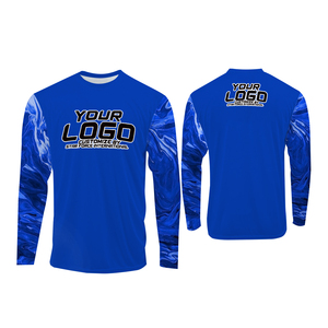 Séchage rapide Gym course pêche léger soleil chemises hommes éruption garde UPF 50 + chemise de Protection solaire à manches longues - Product Image 5