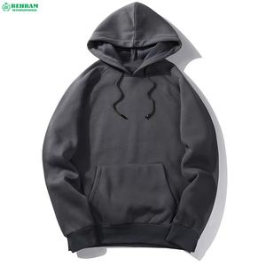 Sweat à capuche personnalisé 100 % coton molletonné/éponge française, haute qualité, épais, thermique, coupe oversize, épaules tombantes, style streetwear - Product Image 1