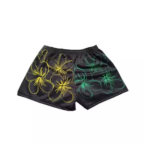 Shorts de rugby respirants en twill 100 % polyester de haute qualité, vêtements d'équipe avec logo personnalisé et impression par sublimation - Product Image 3