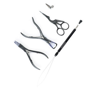 Kit de alicates para extensiones de pelo de acero inoxidable de alta calidad al por mayor, servicio personalizado OEM - Product Image 6