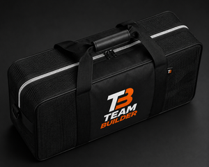 Team <b>Builder</b> Custom Ice Hockey Apparel Storage <b>Bag</b>-Waterproof Polyester/Nylon with Zipper Button Closure Ventilated Mesh Panels - Product Image 4