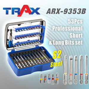 Juego de Puntas Profesionales Cortas y Largas ARX-9353B de 53 Piezas - Product Image 2