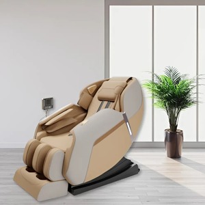 เก้าอี้4D สำหรับนวดสำนักงานทำจากหนัง PU แบบไร้แรงโน้มถ่วงเก้าอี้นวดสไตล์โมเดิร์นแบบ SL - Product Image 4