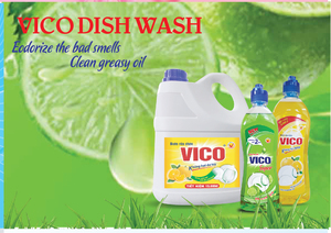 VICO Natural Lemon Dishwashing Liquid 9.36kg x 1 <b>Bottle</b> - Product Image 3