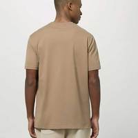 T-shirt pour homme en coton 100% facile à porter, coupe ample, haut tendance, séchage rapide, respirant, T-shirt surdimensionné pour homme