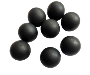 Balle en caoutchouc industrielle personnalisée solide, origine Vietnam, pour applications mécaniques, automobiles, aéronautiques, maritimes, MOQ 1+ Marque de caoutchouc - Product Image 1