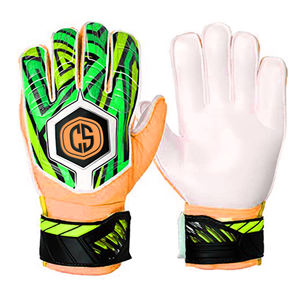 Gants de gardien de but professionnels en néon lime respirants et réglables pour l'extérieur, paume en latex allemand de 4 mm, haute adhérence, football personnalisé - Product Image 4