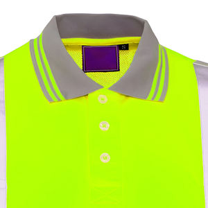 Polo de Alta Visibilidad para Hombre, Ropa de Seguridad Reflectante de Poliéster Duradero de Alta Calidad, Estilo Moderno, Ropa de Trabajo de Moda - Product Image 6