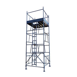 Torre per impalcature in acciaio resistente zincata industriale <span class=keywords><strong>regolabile</strong></span> da 12 metri per diversi progetti di costruzione di edifici - Product Image 1
