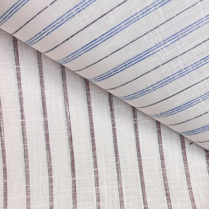 Tissu à rayures en coton Oxford de haute qualité | 58 pouces de largeur | Idéal pour les chemises pour garçons et filles à prix abordable - Product Image 4