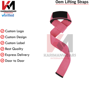 Correas de Levantamiento de Pesas Resistentes para Peso Muerto, Levantamiento de Potencia, Entrenamiento de Fuerza en Gimnasio, Muñequeras - Product Image 3