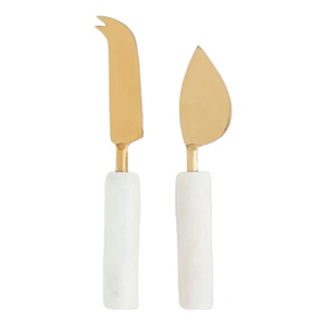 Juego de cuchillos para queso de metal personalizado a precio mayorista con calidad superior para accesorios de cocina - Product Image 1