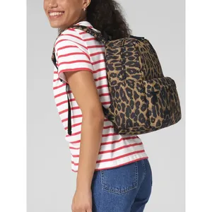 Mini sac à dos durable à imprimé léopard avec gadgets promotionnels - Product Image 4