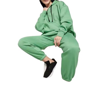 Ensemble de survêtement pour femmes personnalisé chaud polaire à capuche femmes survêtements survêtements de haute qualité pour femmes à capuche Style Street Wear - Product Image 4