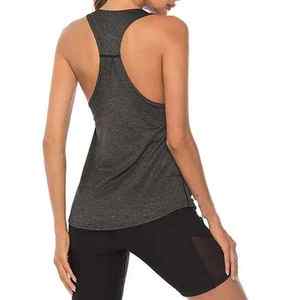 Wholesale <b>Womens</b> Cross Backless Workout Top <b>Women</b> Racerback <b>Tank</b> Tops Open Back Running <b>Tank</b> Tops <b>Muscle</b> <b>Tank</b> Yoga Shirt - Product Image 3