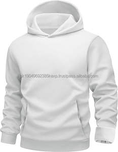 Unisex Thick Cotton Hoodie <b>Black</b> Washed Oversized Pullover With Pocket For Streetwear - Product Image 1