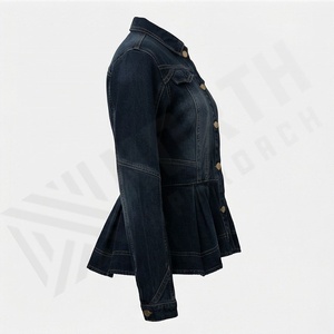 Chaquetas de Lona para Mujer, Ropa Casual de Invierno, Antiarrugas, de Algodón Teñido, Holgadas, Transpirables, Estilo Urbano, Color Personalizado - Product Image 3