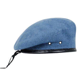 Customized Fashionable Man French Ceremonial <b>Beret</b> OEM Custom French <b>Beret</b> Hat Cheap Ceremonial <b>Beret</b> Caps - Product Image 2