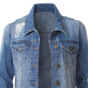 Nouveau 2025 femmes manteaux veste en jean mode tendance vêtements d'extérieur pour femmes manteau col vers le bas personnalisé jeans vestes pour femmes OEM entretenu - Product Image 4