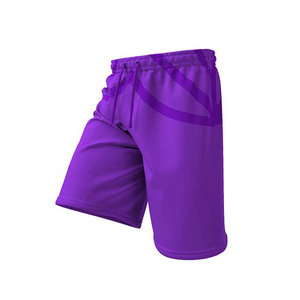 Pantalones cortos deportivos personalizados de alta calidad para hombre, diseño de rayas de algodón, transpirables de verano con bolsillo, OEM, ODM, cordón, nuevo estilo corto - Product Image 2